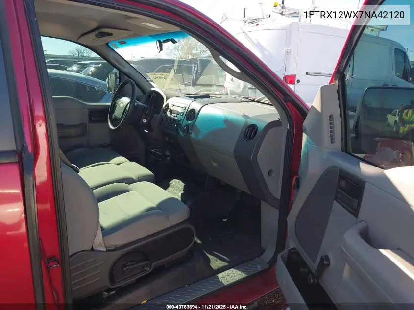 1FTRX12WX7NA42120 2007 Ford F-150 Stx/Xl/Xlt