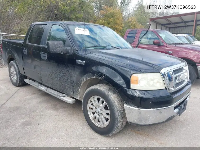 1FTRW12W37KC96563 2007 Ford F-150 Xlt