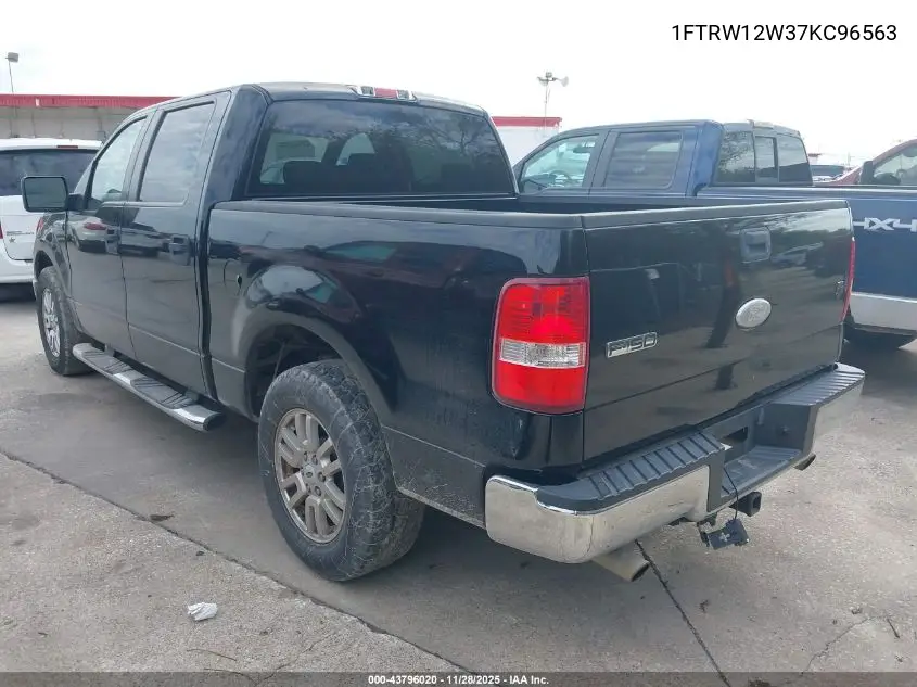 1FTRW12W37KC96563 2007 Ford F-150 Xlt