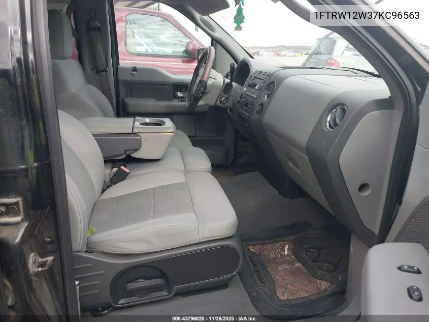 1FTRW12W37KC96563 2007 Ford F-150 Xlt