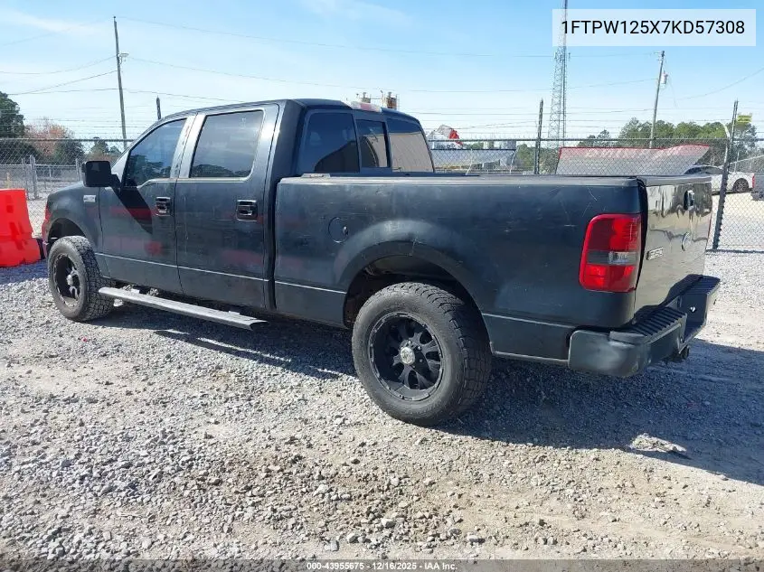 1FTPW125X7KD57308 2007 Ford F-150 Lariat/Xlt