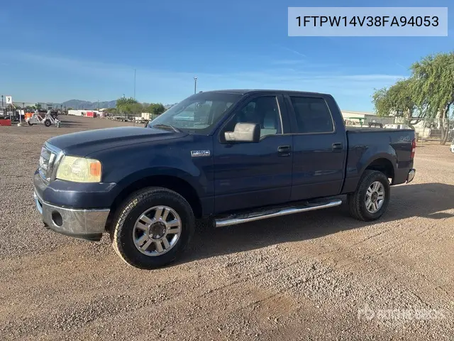 1FTPW14V38FA94053 2008 Ford F-150 2008 Ford F-150 Xlt 4X4 Crew Cab Pickup