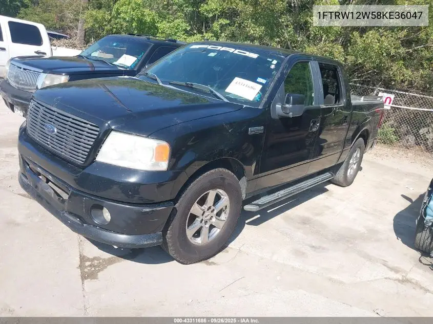 1FTRW12W58KE36047 2008 Ford F-150 60Th Anniversary/Fx2/Xl/Xlt