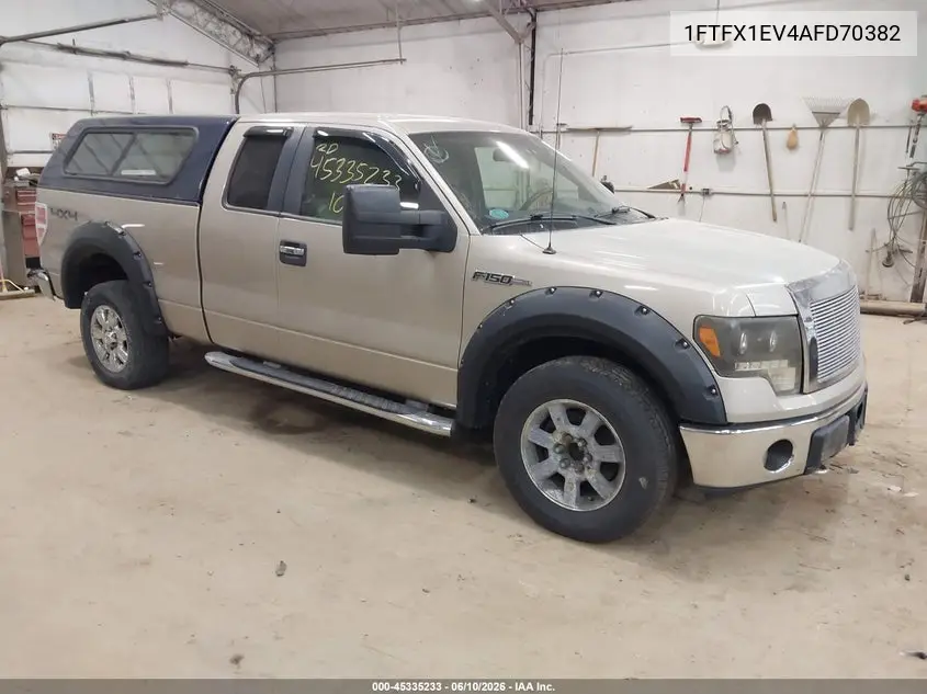 1FTFX1EV4AFD70382 2010 Ford F-150 Fx4/Lariat/Xl/Xlt