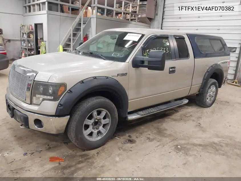 1FTFX1EV4AFD70382 2010 Ford F-150 Fx4/Lariat/Xl/Xlt