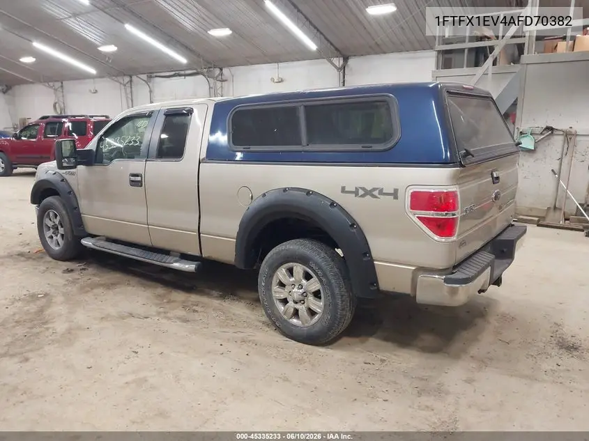 1FTFX1EV4AFD70382 2010 Ford F-150 Fx4/Lariat/Xl/Xlt