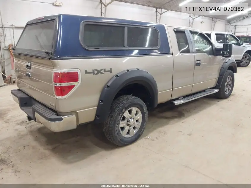 1FTFX1EV4AFD70382 2010 Ford F-150 Fx4/Lariat/Xl/Xlt