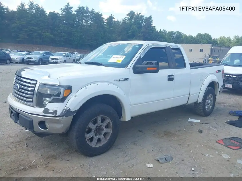 2010 Ford F-150 Fx4/Lariat/Xl/Xlt VIN: 1FTFX1EV8AFA05400 Lot: 45502754