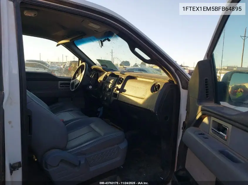 1FTEX1EM5BFB64895 2011 Ford F-150 Xl