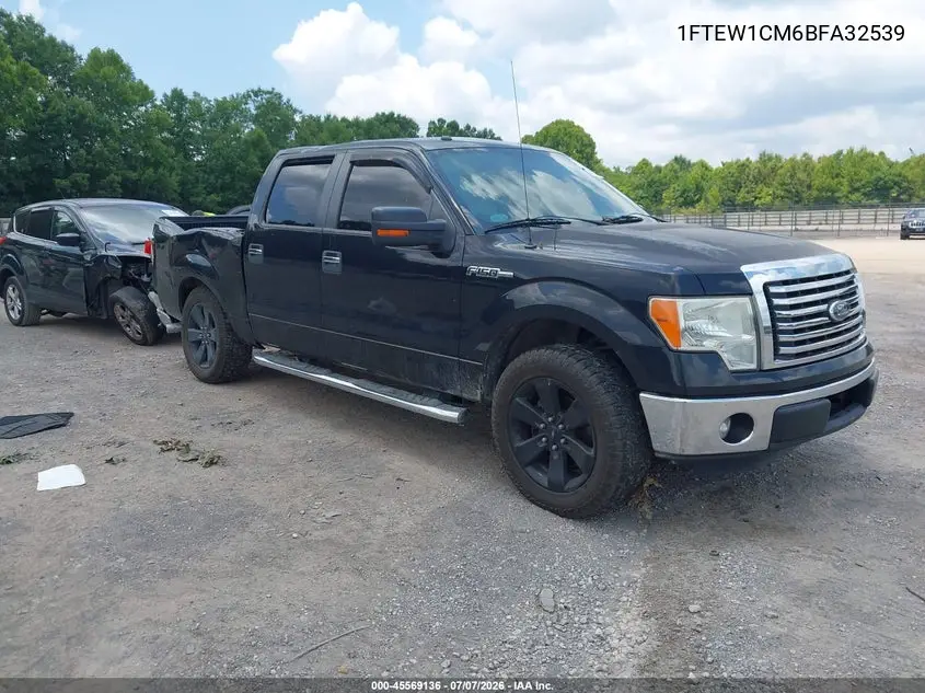 2011 Ford F-150 Xlt VIN: 1FTEW1CM6BFA32539 Lot: 45569136