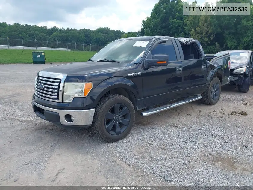 2011 Ford F-150 Xlt VIN: 1FTEW1CM6BFA32539 Lot: 45569136