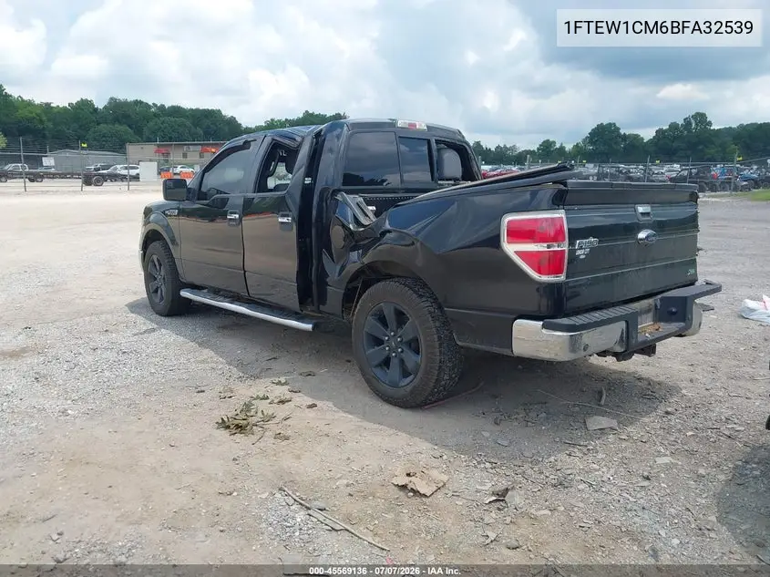 2011 Ford F-150 Xlt VIN: 1FTEW1CM6BFA32539 Lot: 45569136