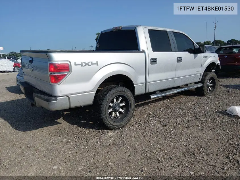 2011 Ford F-150 Xlt VIN: 1FTFW1ET4BKE01530 Lot: 45672088