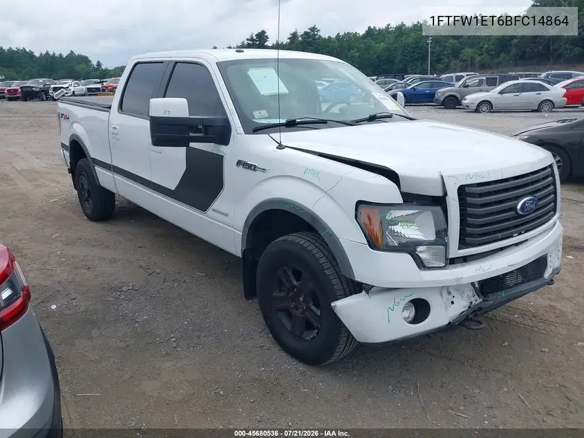 2011 Ford F-150 Fx4 VIN: 1FTFW1ET6BFC14864 Lot: 45680536