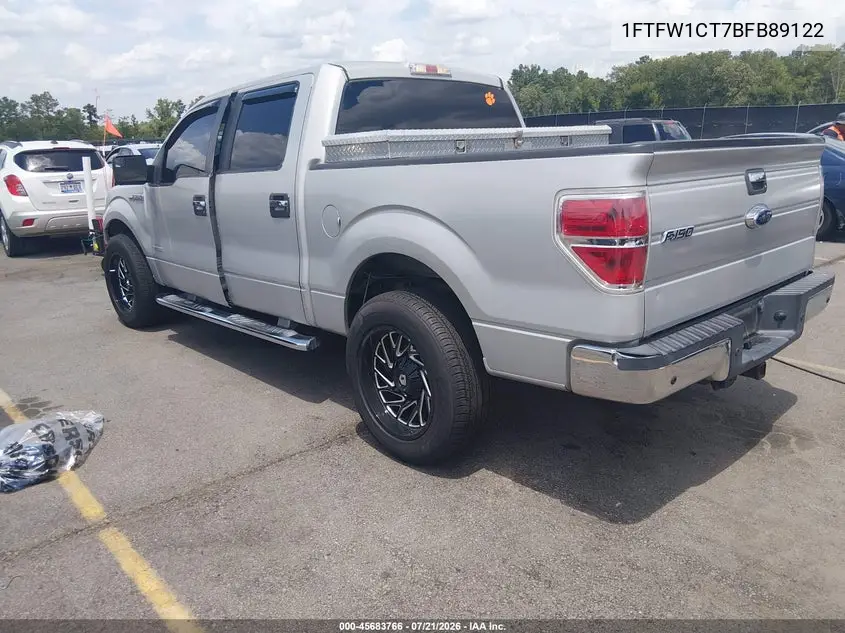 2011 Ford F-150 Fx2/King Ranch/Lariat/Platinum/Xlt VIN: 1FTFW1CT7BFB89122 Lot: 45683766
