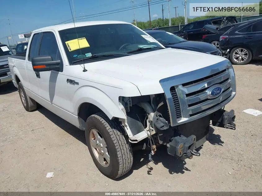 2011 Ford F-150 Xlt VIN: 1FTEX1CM9BFC66686 Lot: 45687689