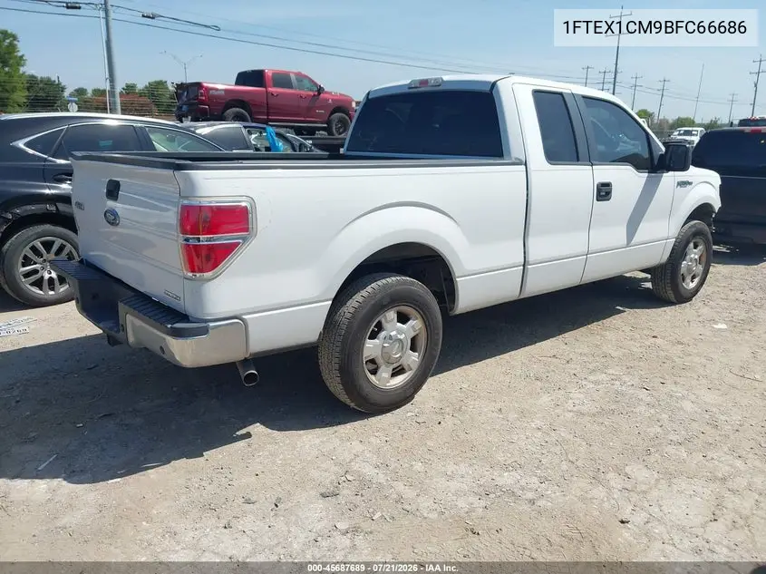 2011 Ford F-150 Xlt VIN: 1FTEX1CM9BFC66686 Lot: 45687689
