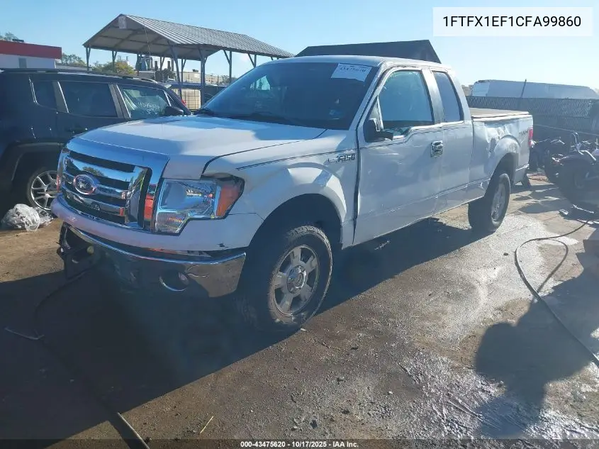 1FTFX1EF1CFA99860 2012 Ford F-150 Xlt