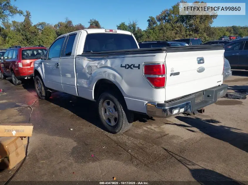 1FTFX1EF1CFA99860 2012 Ford F-150 Xlt