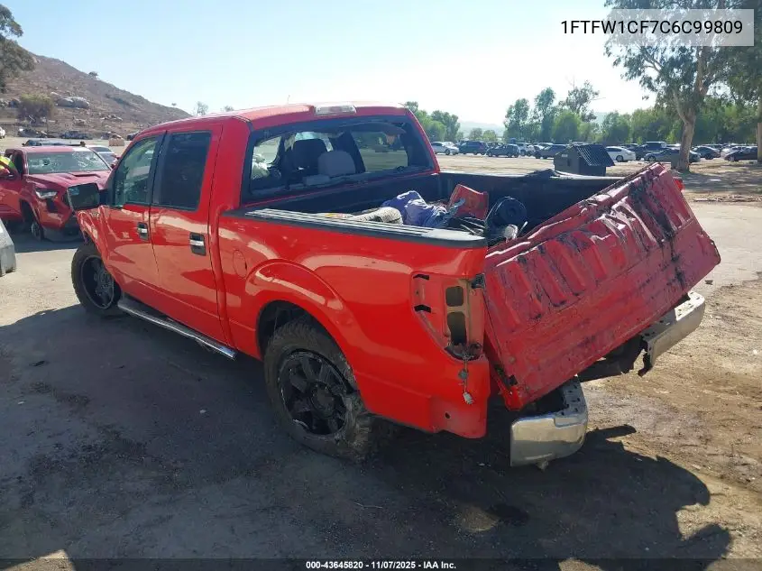 1FTFW1CF7CFC99809 2012 Ford F150 Supercrew