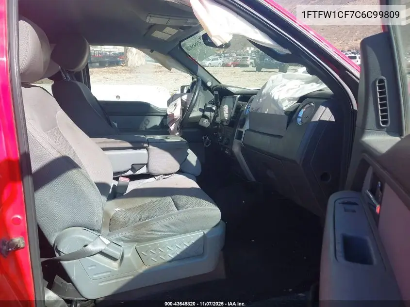 1FTFW1CF7CFC99809 2012 Ford F150 Supercrew