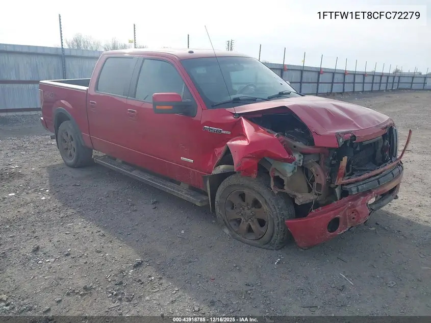 1FTFW1ET8CFC72279 2012 Ford F-150 Fx4