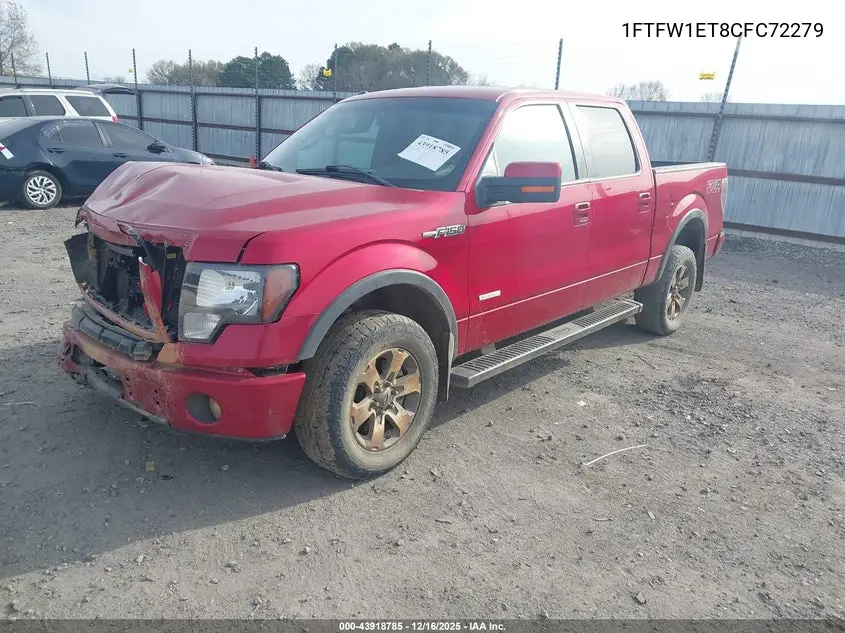 1FTFW1ET8CFC72279 2012 Ford F-150 Fx4