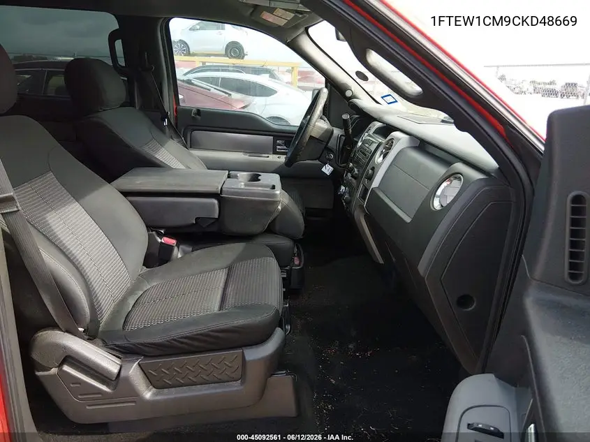 1FTEW1CM9CKD48669 2012 Ford F-150 Xlt