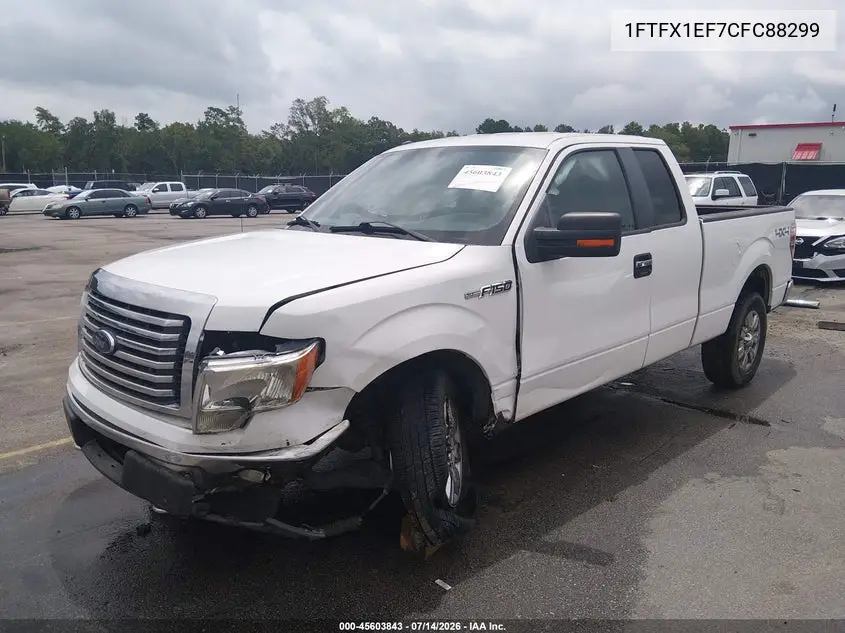 2012 Ford F-150 Xlt VIN: 1FTFX1EF7CFC88299 Lot: 45603843