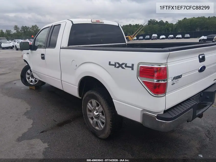 2012 Ford F-150 Xlt VIN: 1FTFX1EF7CFC88299 Lot: 45603843