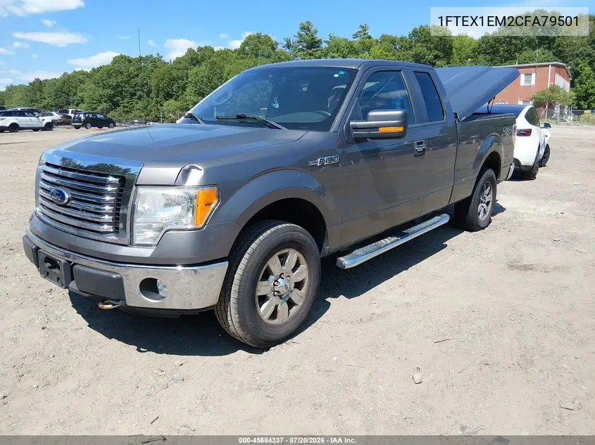 2012 Ford F-150 Xlt VIN: 1FTEX1EM2CFA79501 Lot: 45684337