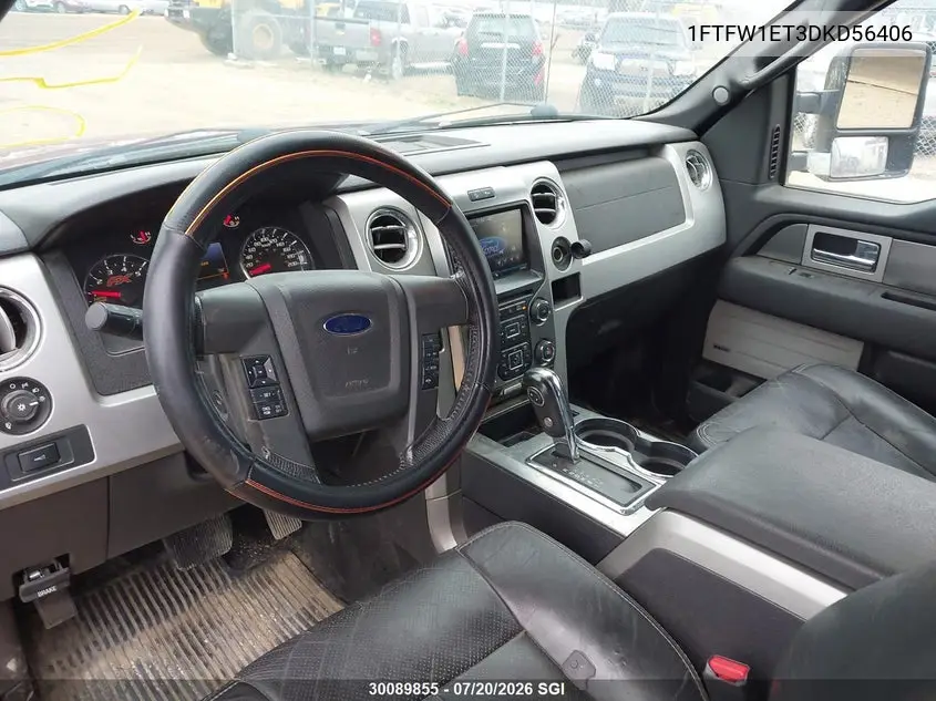 2013 Ford F-150 Fx4 VIN: 1FTFW1ET3DKD56406 Lot: 30089855