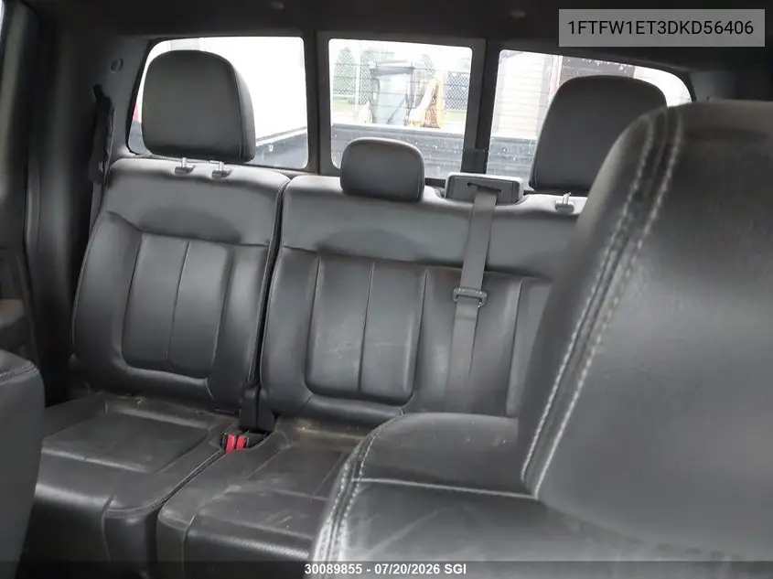 2013 Ford F-150 Fx4 VIN: 1FTFW1ET3DKD56406 Lot: 30089855