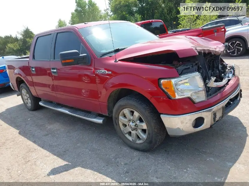 1FTFW1CFXDKF09697 2013 Ford F-150 Xlt