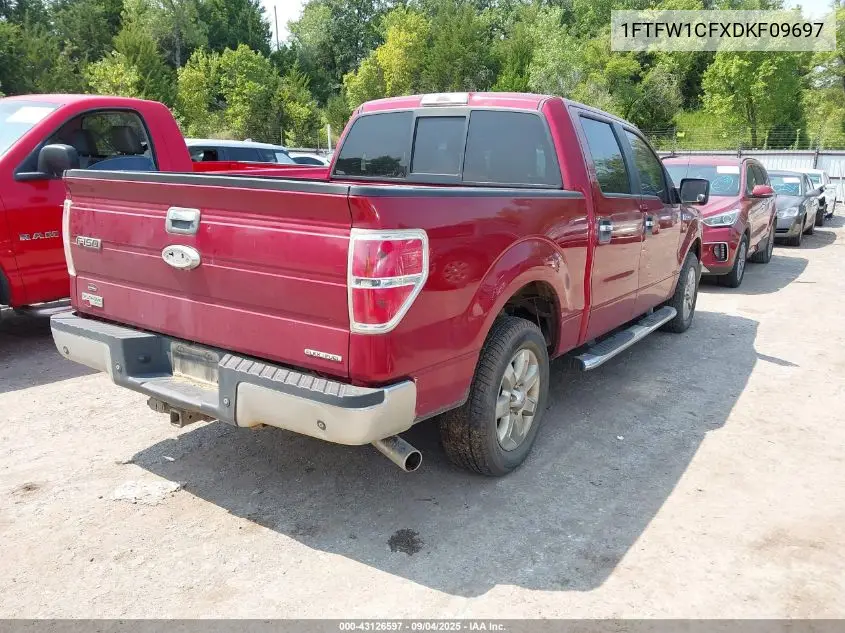 1FTFW1CFXDKF09697 2013 Ford F-150 Xlt
