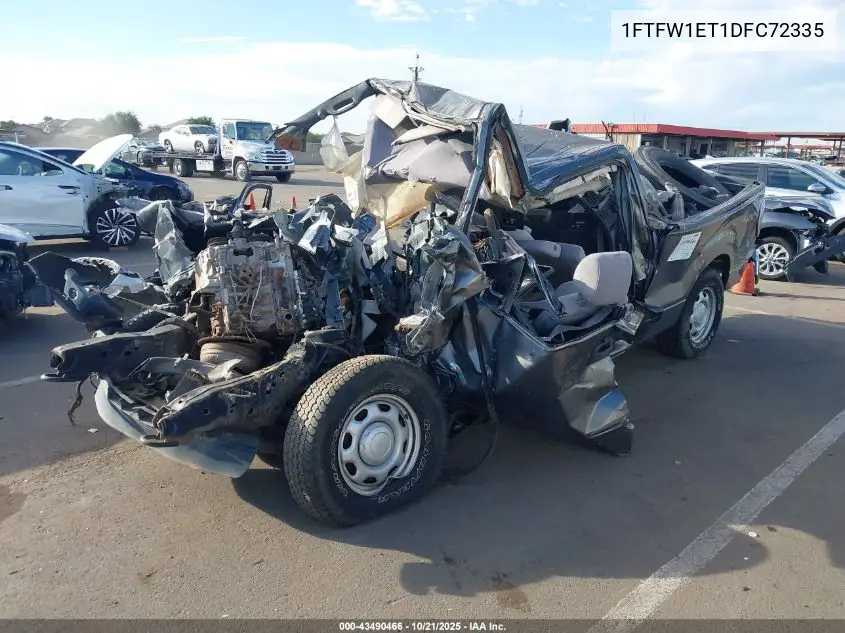 1FTFW1ET1DFC72335 2013 Ford F-150 Xl