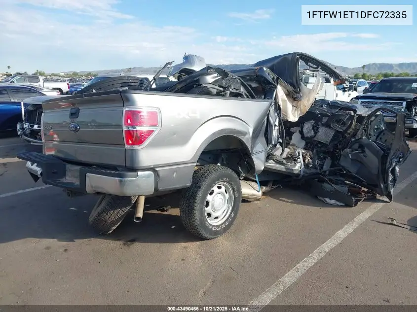 1FTFW1ET1DFC72335 2013 Ford F-150 Xl