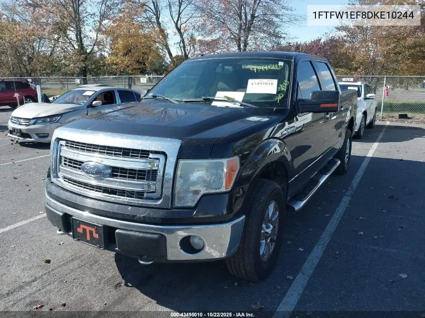 1FTFW1EF8DKE10244 2013 Ford F-150 Xlt