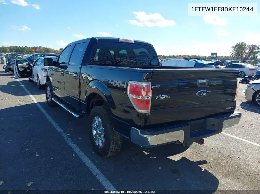 1FTFW1EF8DKE10244 2013 Ford F-150 Xlt