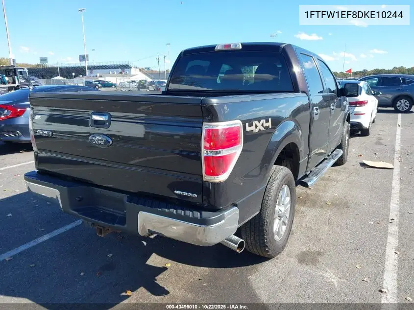 1FTFW1EF8DKE10244 2013 Ford F-150 Xlt