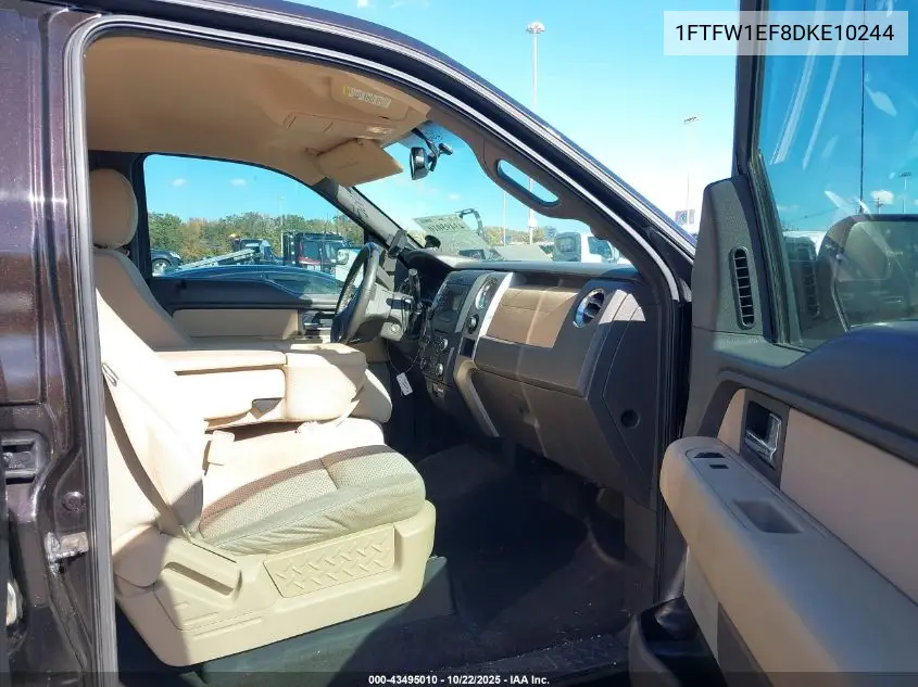 1FTFW1EF8DKE10244 2013 Ford F-150 Xlt