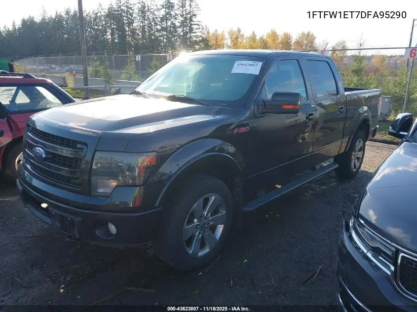 1FTFW1ET7DFA95290 2013 Ford F-150 Fx4