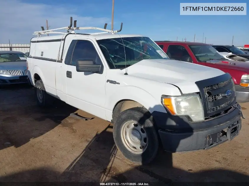 1FTMF1CM1DKE72660 2013 Ford F-150 Xl