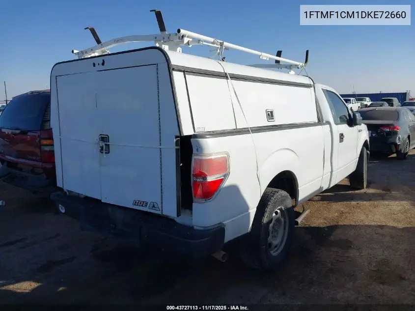 1FTMF1CM1DKE72660 2013 Ford F-150 Xl