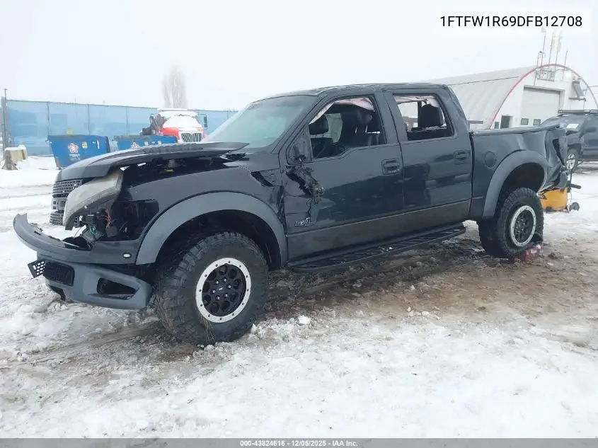 1FTFW1R69DFB12708 2013 Ford F-150 Svt Raptor