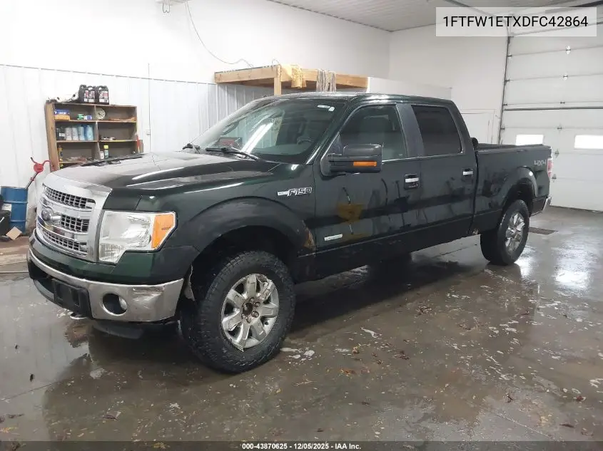 1FTFW1ETXDFC42864 2013 Ford F-150 Xlt