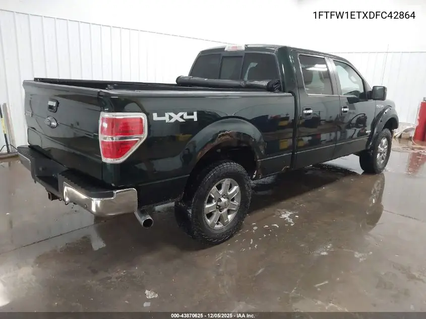 1FTFW1ETXDFC42864 2013 Ford F-150 Xlt