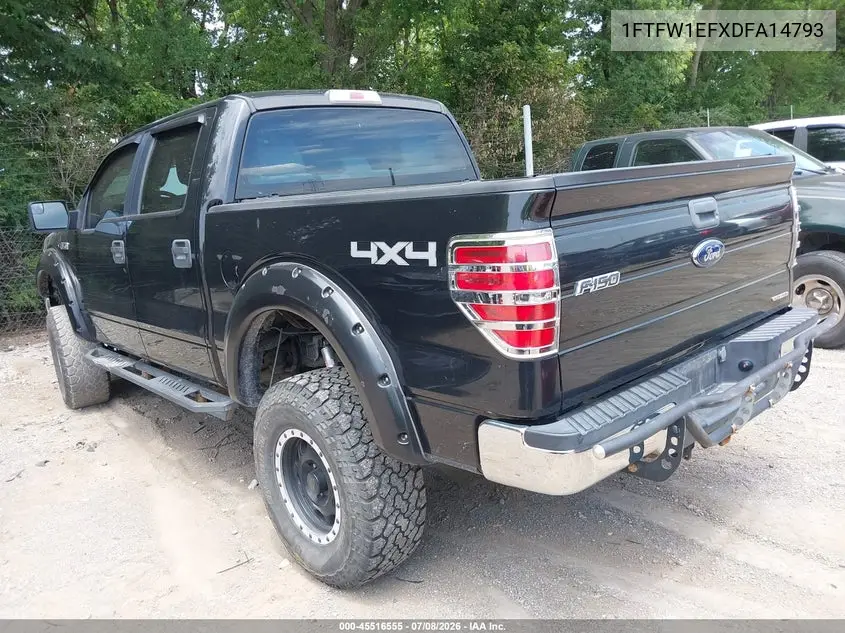 2013 Ford F-150 Fx4/King Ranch/Lariat/Platinum/Xl/Xlt VIN: 1FTFW1EFXDFA14793 Lot: 45516555