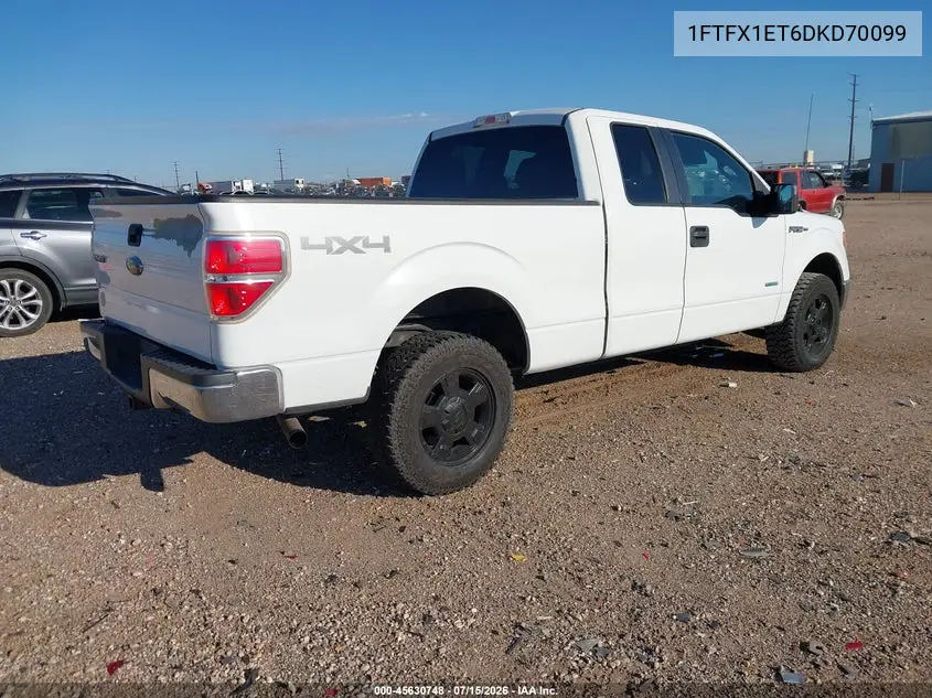 2013 Ford F-150 Xlt VIN: 1FTFX1ET6DKD70099 Lot: 45630748