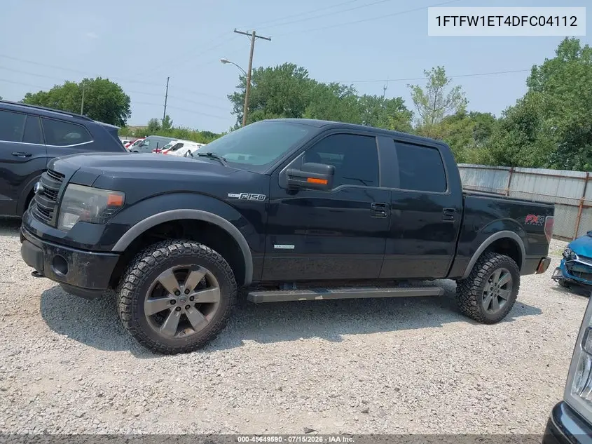 2013 Ford F-150 Fx4 VIN: 1FTFW1ET4DFC04112 Lot: 45649590